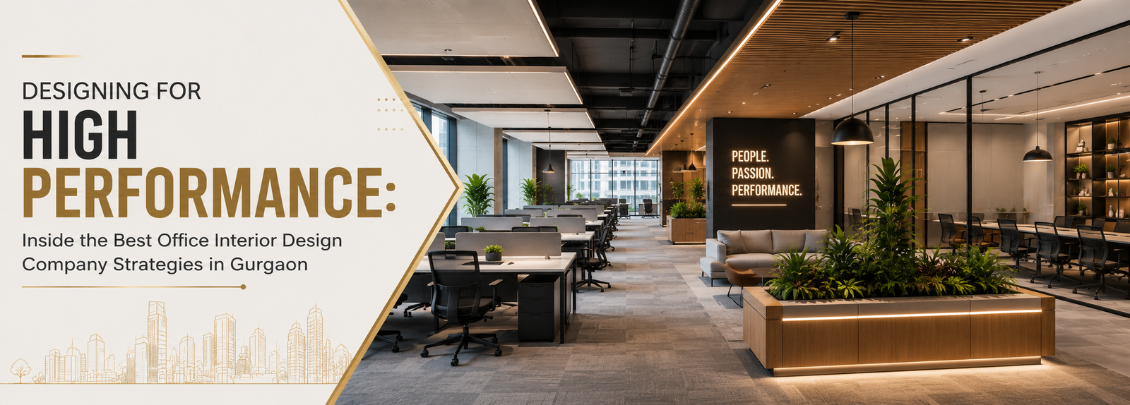 Designing for High Performance Inside the Best Office Interior Design Company Strategies in Gurgaon